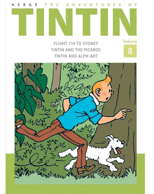 The Adventures of Tintin Volume 8 [Hardcover] Herge