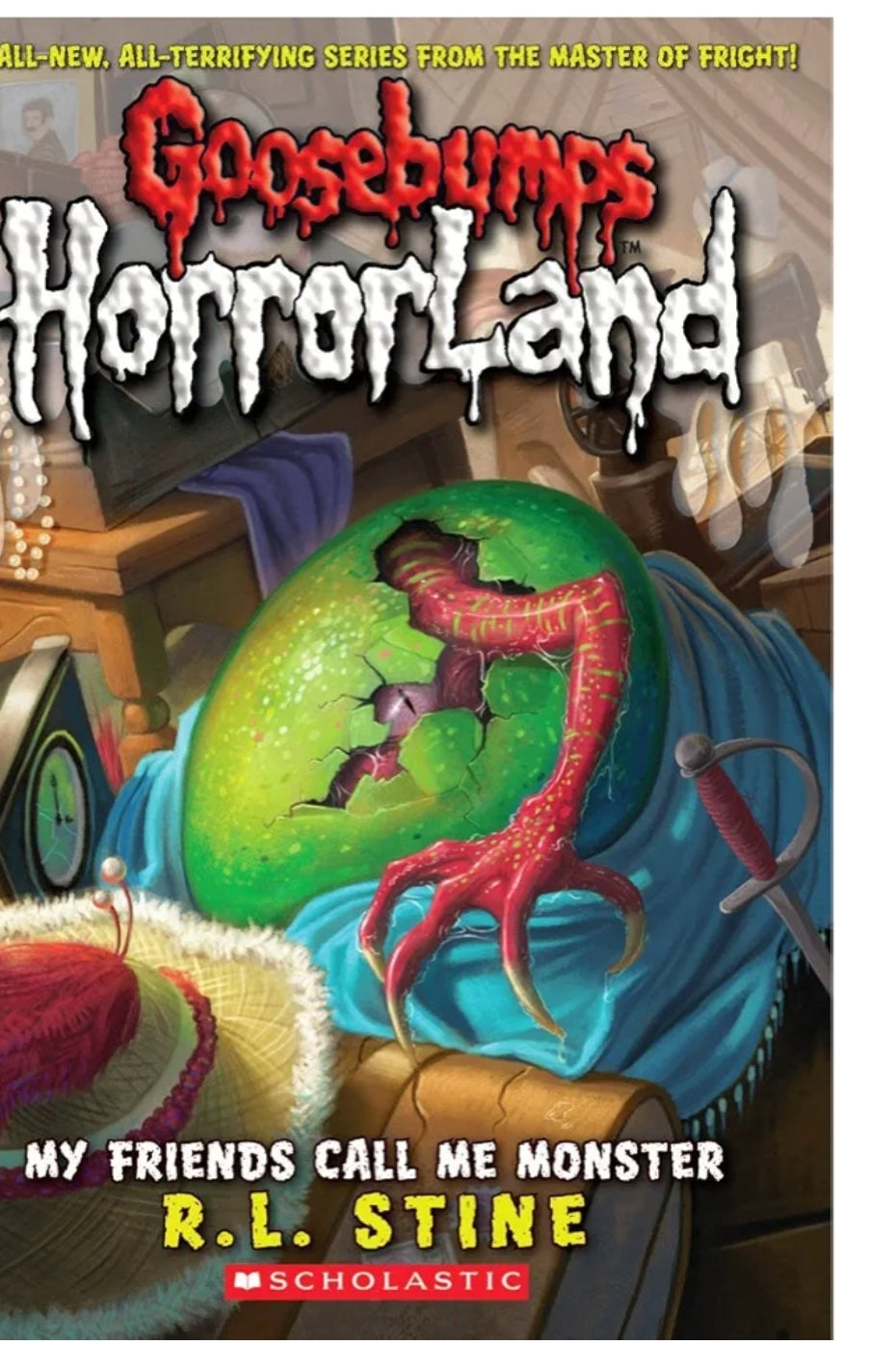 R.L. Stine
 My Friends Call Me Monster: 7 (Goosebumps Horrorland) [Mass Market Paperback] R.L. Stine
