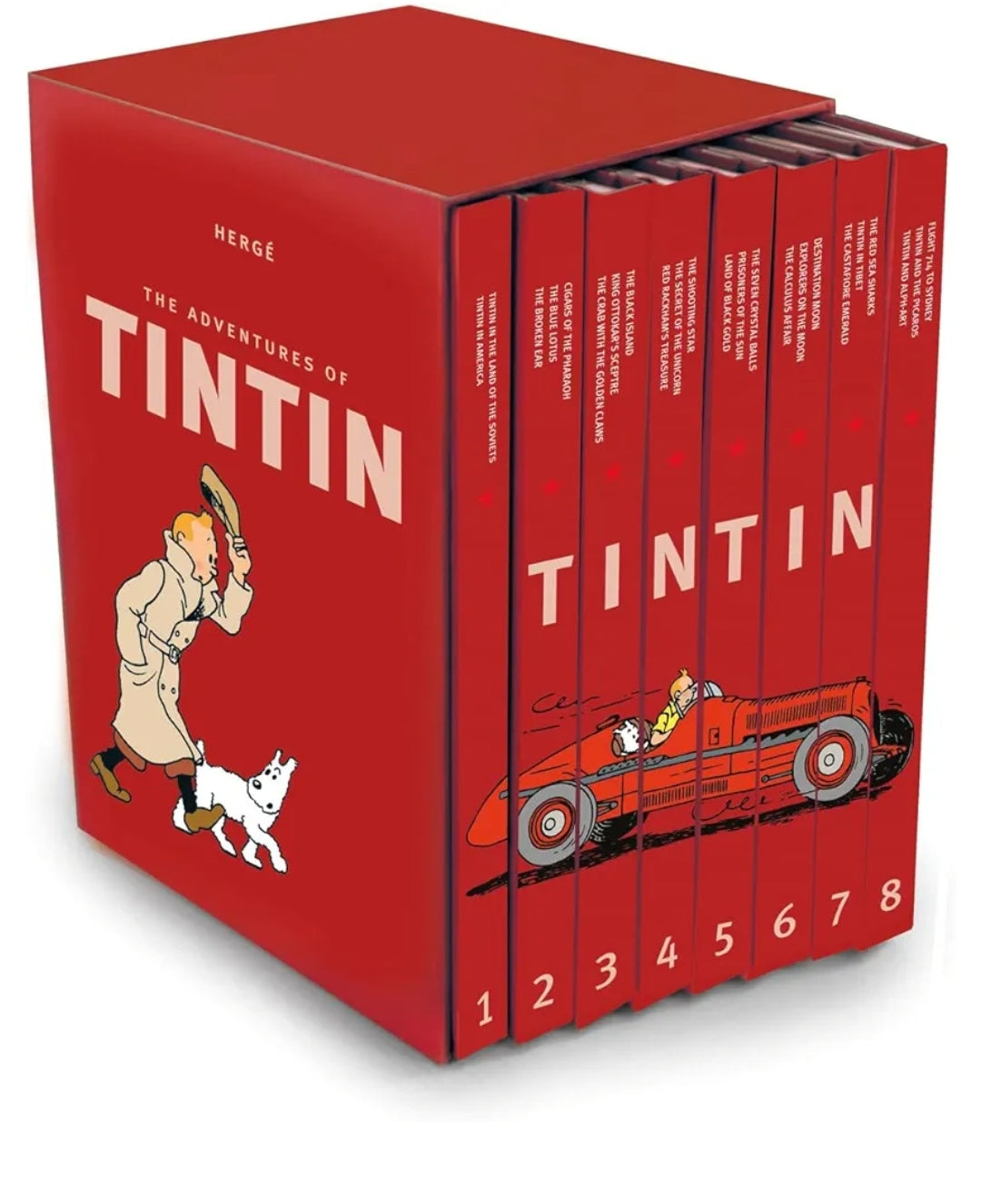 The Tintin Collection: The Adventure of Tintin (The Adventures of Tintin - Compact Editions) [Hardcover] Hergé