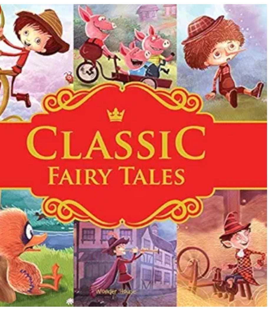 Wonder House Books
Classic Fairy Tales: Ten Traditional Fairy Tales For Children (Abridged and Retold With Large Font For Easy Reading)  - Hardback