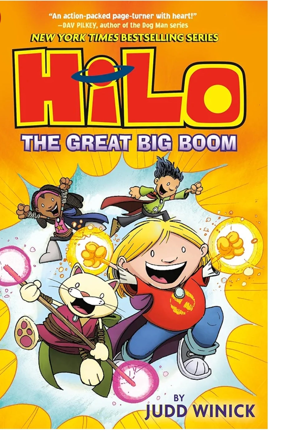 Judd Winick
Hilo Book 3: The Great Big Boom