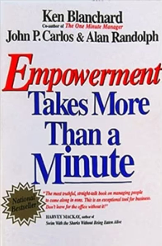 Empowerment takes more than a minute