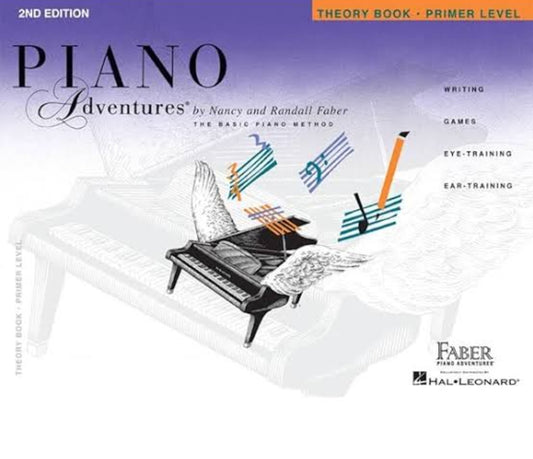 Piano Adventures theory book primer level