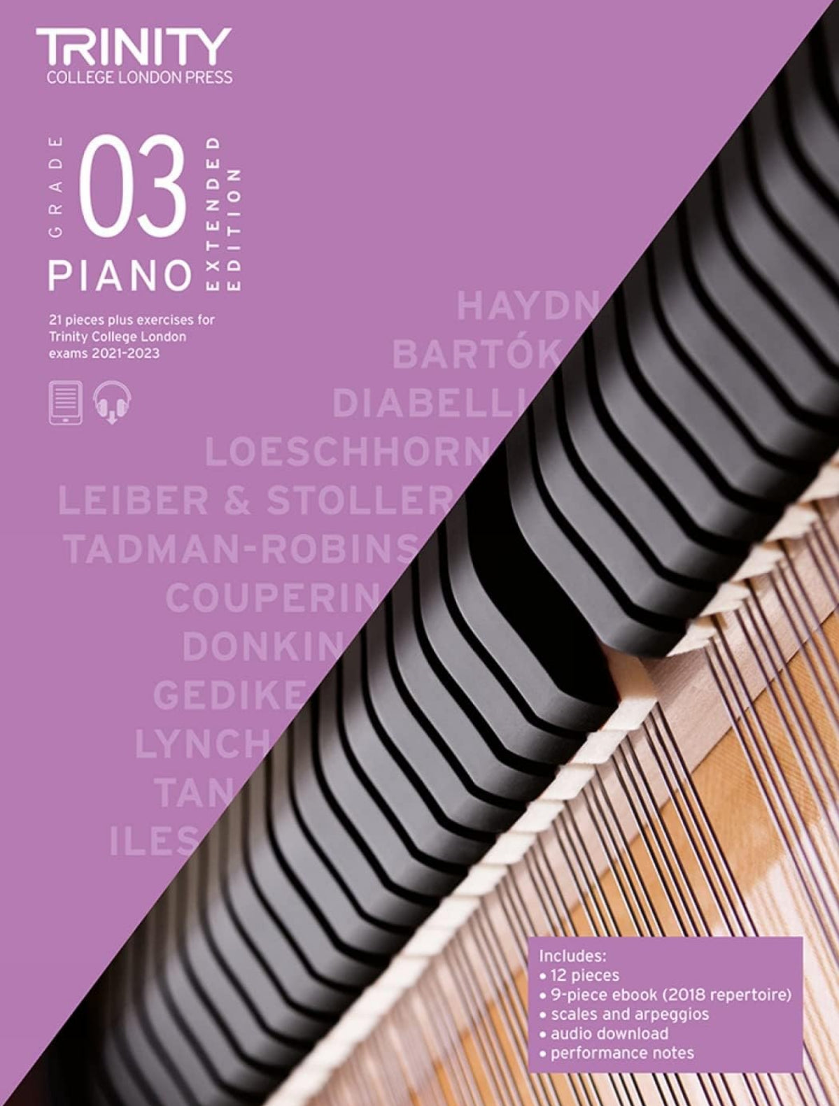 Trinity College London Piano Exam Pieces Plus Exercises 2021-2023: Grade 3