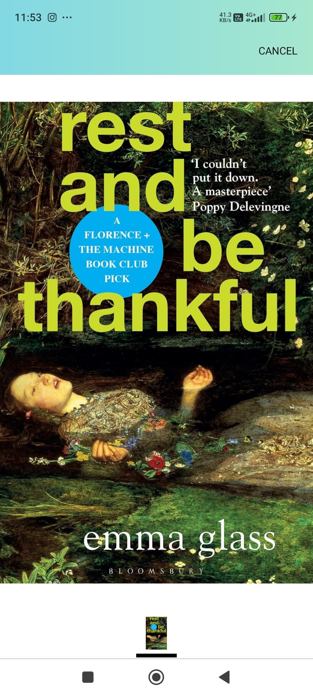 Rest and Be Thankful