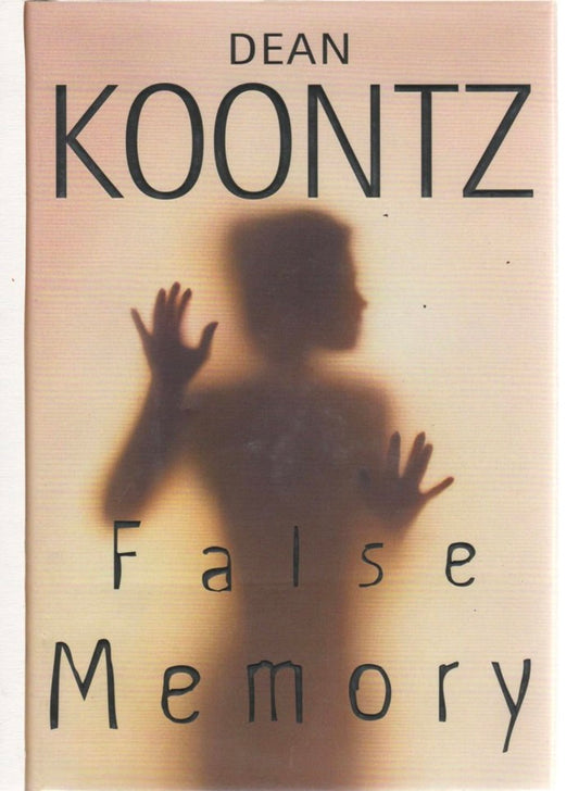 False Memory hard cover