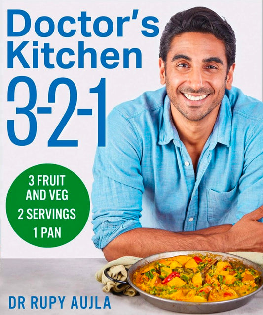 Doctor’s Kitchen 3-2-1: 3 fruit and veg, 2 servings, 1 pan. Your essential Sunday Times bestselling guide to healthy recipes and wellness
