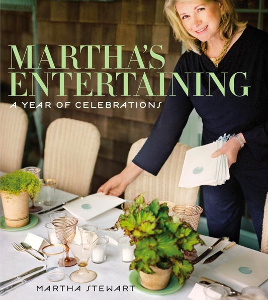 Martha's Entertaining: A Year of Celebrations hard cover