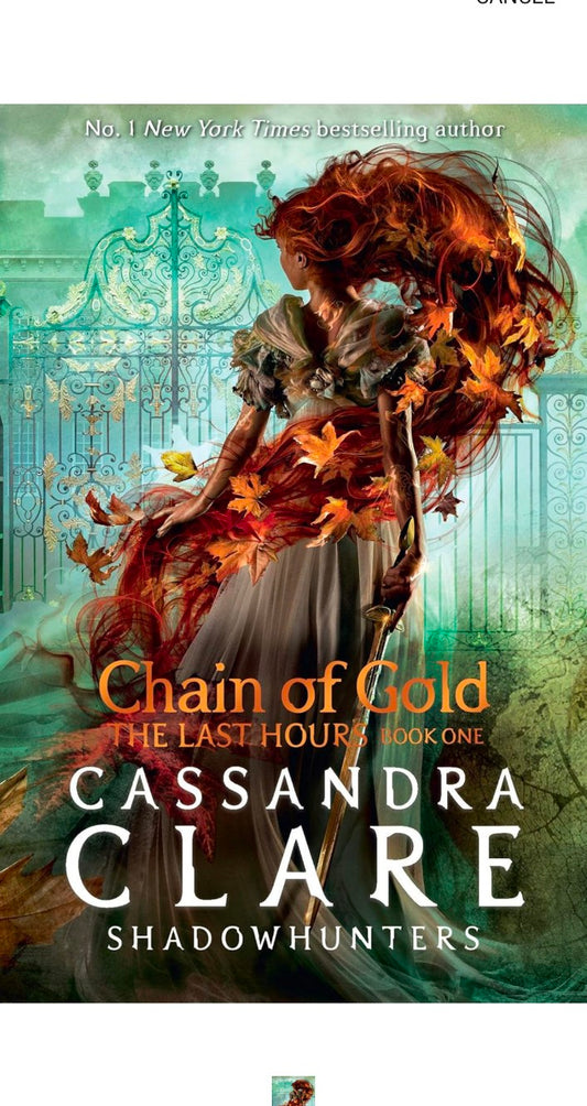 LAST HOURS CHAIN OF GOLD WST hard cover