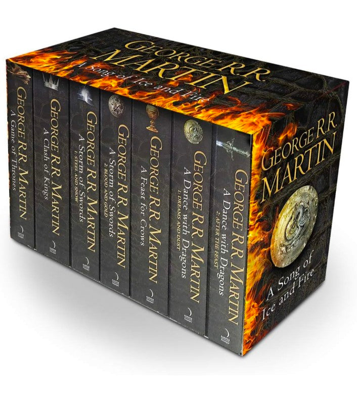 A Song of Ice and Fire - A Game of Thrones: The Complete Boxset of 7 Books