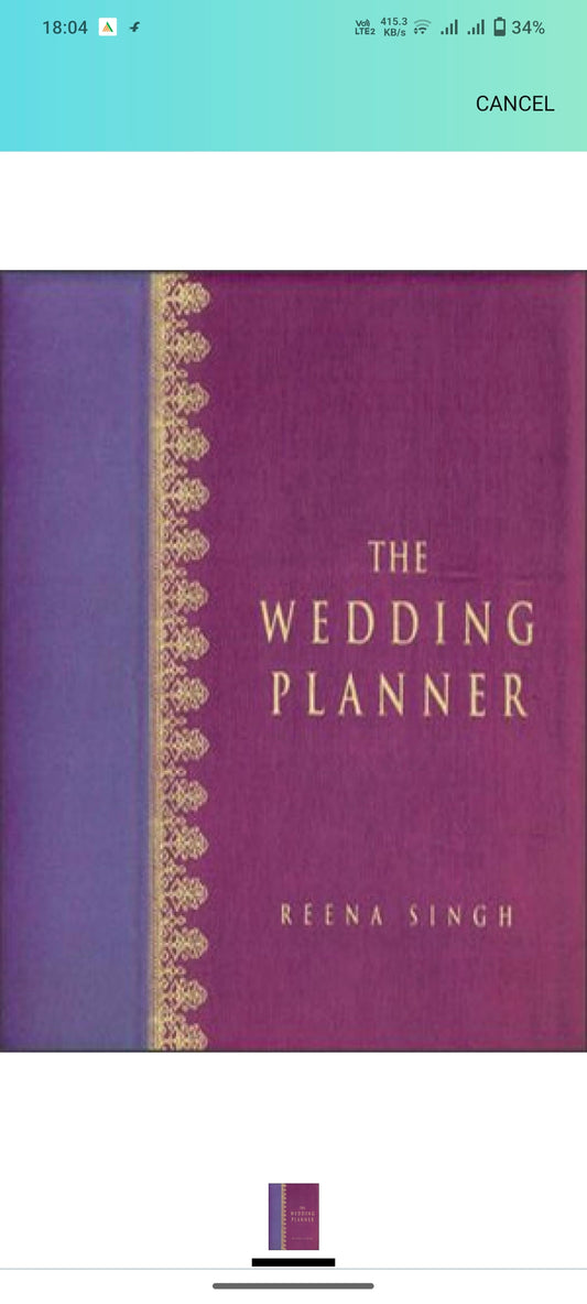 The Wedding Planner hard cover