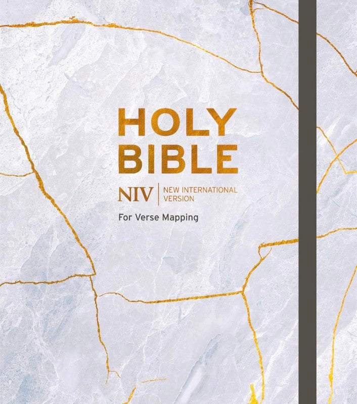 NIV BIBLE FOR JOURNALLING AND VERSE-MAPPING: GREY