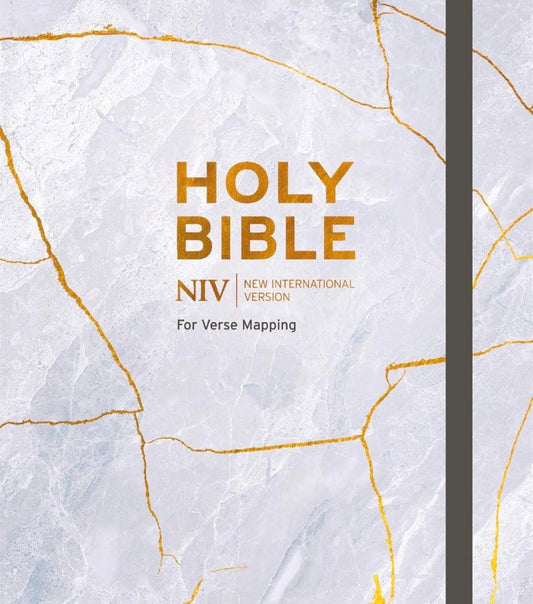 NIV BIBLE FOR JOURNALLING AND VERSE-MAPPING: GREY