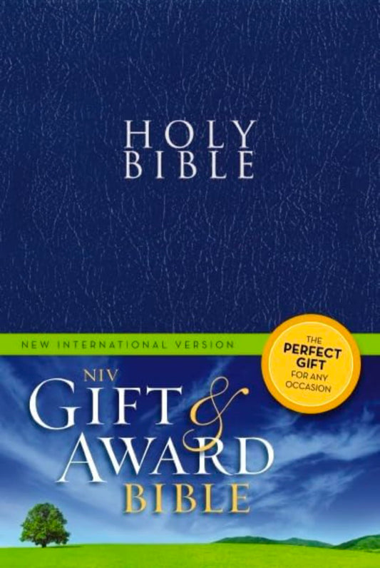 Holy Bible: New International Version Blue Gift & Award Bible