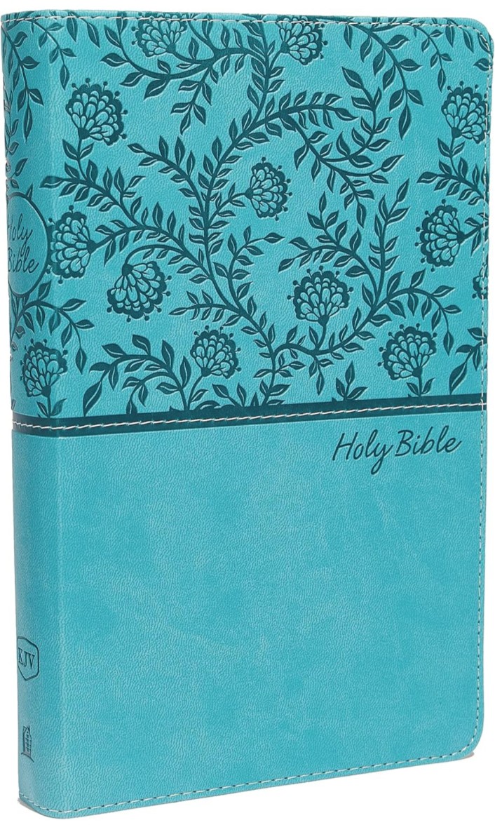 Kjv, Deluxe Gift Bible, Leathersoft, Blue, Red Letter Editio