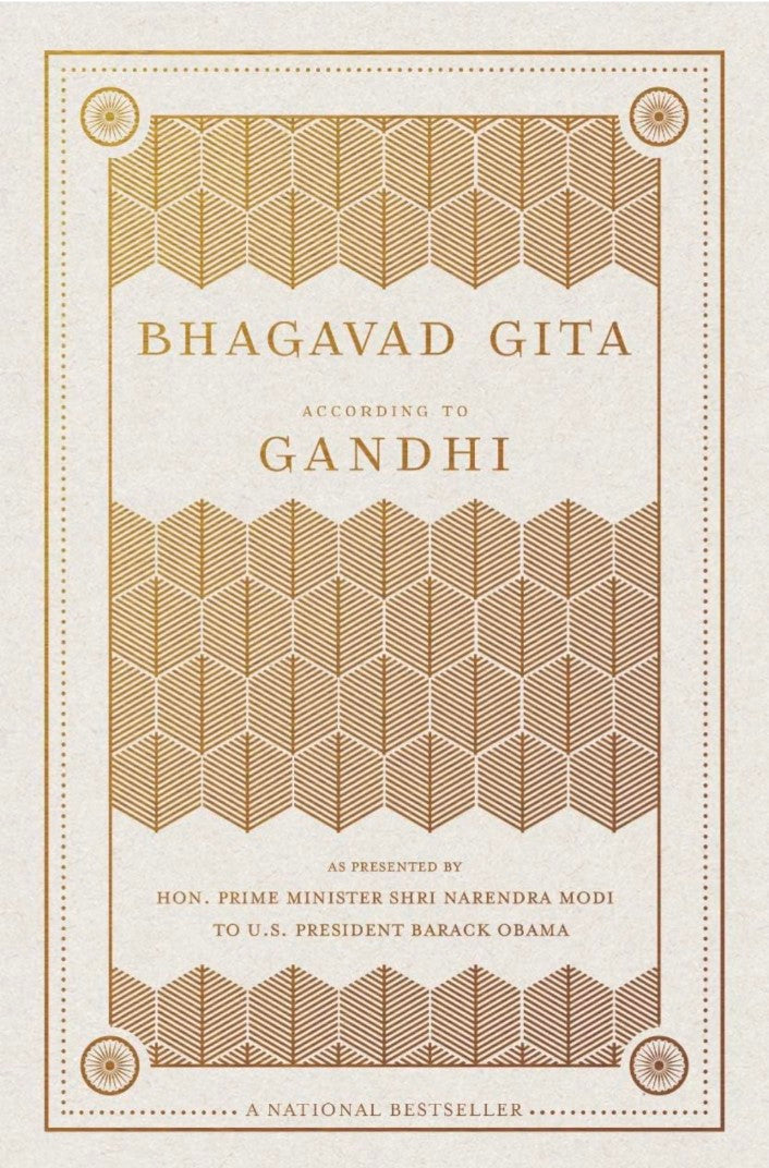Bhagavad Gita According to Gandhi: Collector's Edition - Original Unabridged Translation of the Sanskrit Text by Mahatma Gandhi - Gilded and Hardbound