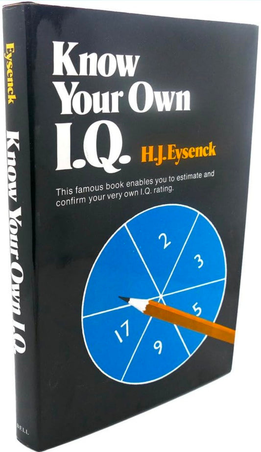 Know Your Own IQ hard cover