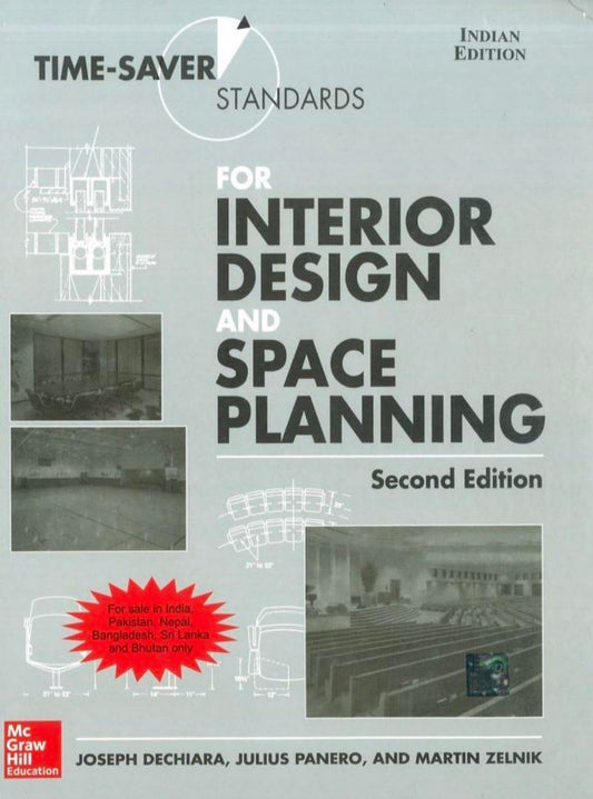 TIME SAVER STANDARDS FOR INTERIOR DESIGN AND SPACE PLANNING hard cover