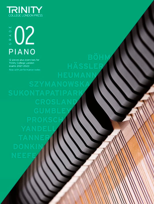 Trinity College London Piano Exam Pieces Plus Exercises 2021-2023: Grade 2