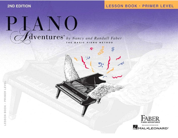 Piano Adventures, Primer Level, Lesson Book old
