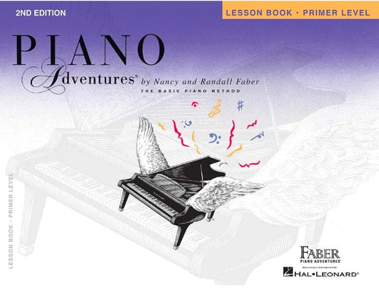 Piano Adventures, Primer Level, Lesson Book old