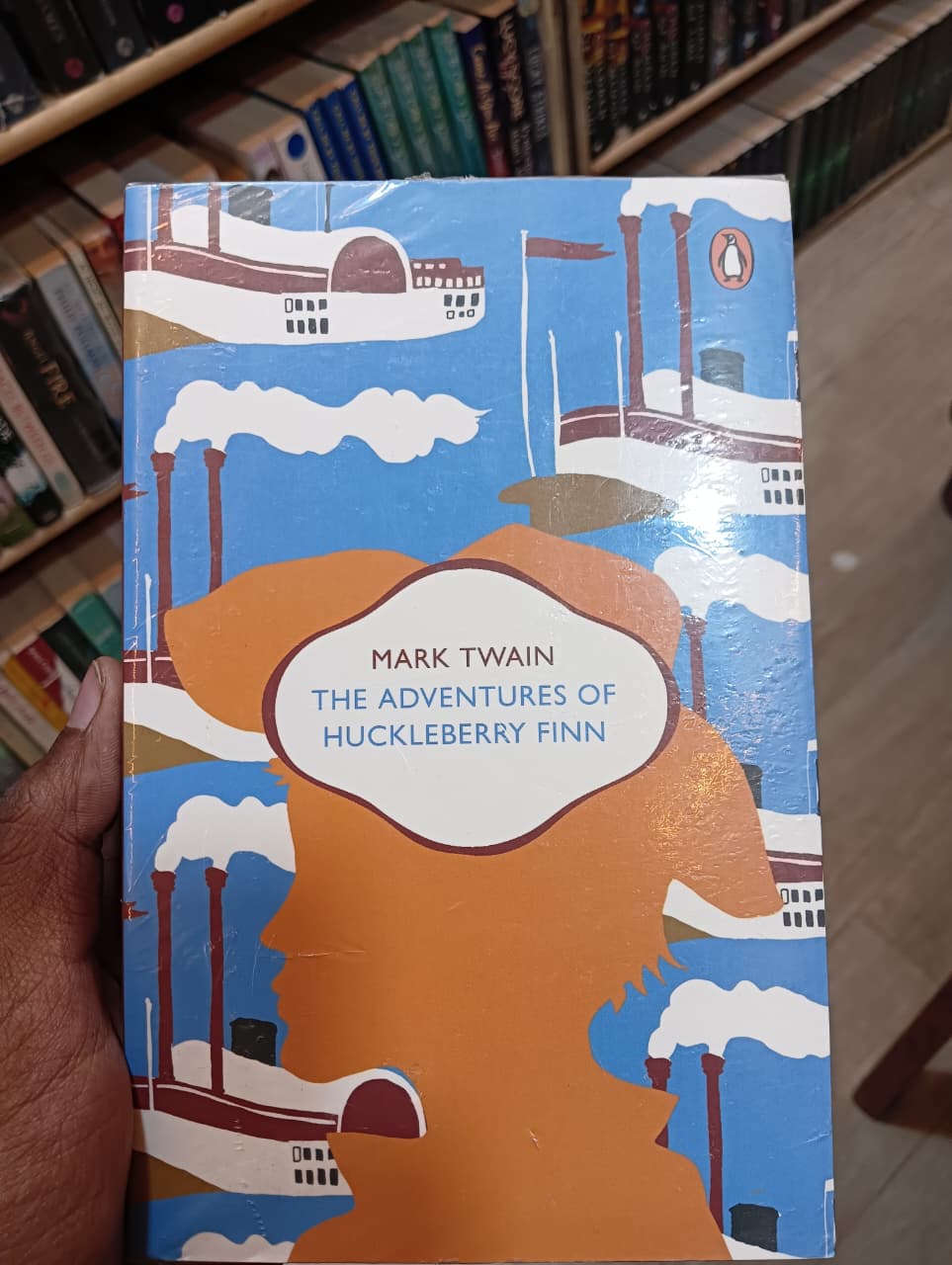 The Adventures of Huckleberry Finn by Mark Twain (Grade - A)