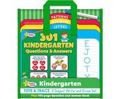 Active minds Kindergarten (Tote & Trace 3 subject write and Erase set ) (PATTERN, NUMBER, LETTERS)