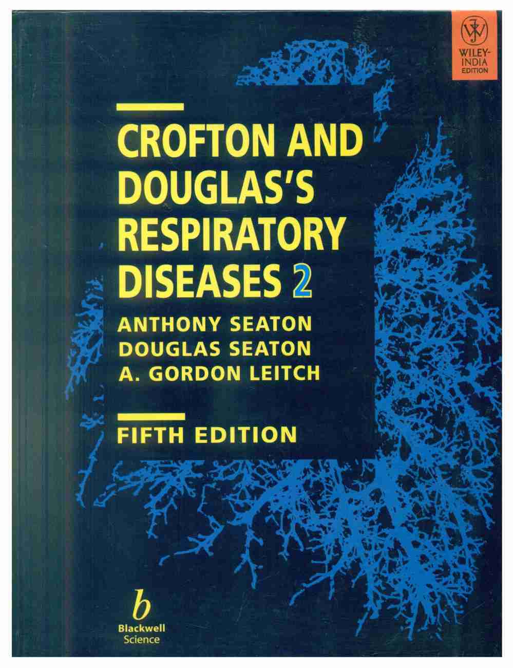 CROFTON & DOUGLAS RESPIRATORY DISEASES                     (Only Volume 2) hardcover                               by Anthony Seaton 5th edition