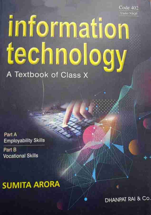 information technology Class X By Sumita Arora