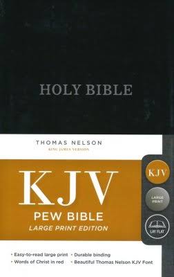 HOLY BIBLE BY KJV LARGE PRINT EDITION (GRADE - C)
