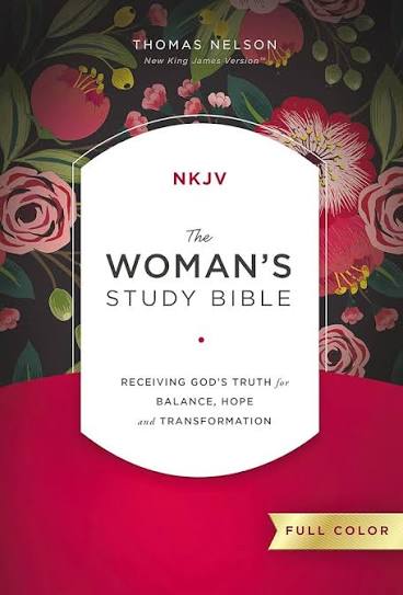THE WOMANS STUDY BIBLE BY NEW KING JAMES VERSION (GRADE - C)