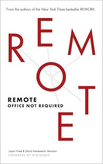 REMOTE JASON FRIED AND DAVID HEINEMEIER HANSSON (GRADE - C)