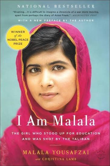 I AM MALALA BY MALALA YOUSAFZAI (GRADE - C)