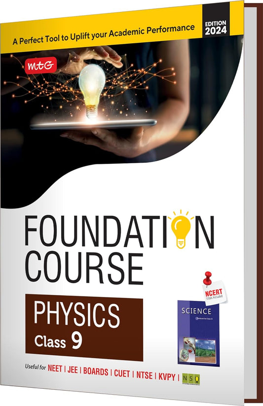 MTG Foundation Course Class 9 Physics 2024-25