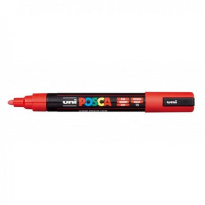 Posca red markar 6 pcs.