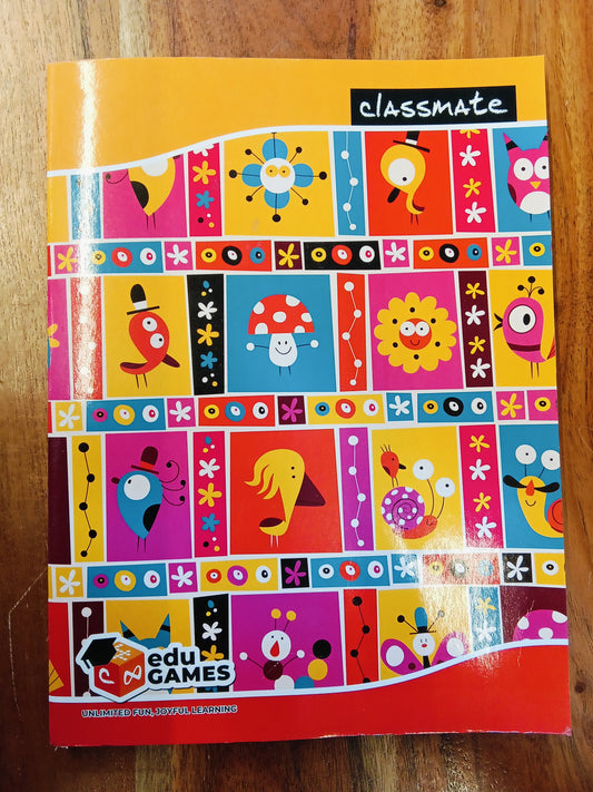 CLASSMATE NOTE BOOK  120Pages 35/-