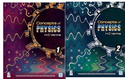 Concepts of Physics - HC Verma - Vol 1 and 2 - Set of 2 Books - [ORIGINAL BOOKS-TOP GRADE PAPER & PRINT] - For 2025-26 Exams - Latest Editions