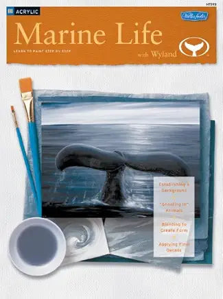 Marine Life with Wyland/Acrylic: Learn to Paint Step by Step (How to Series: Acrylic) Paperback – May 1, 2007
by Wyland (Author)
