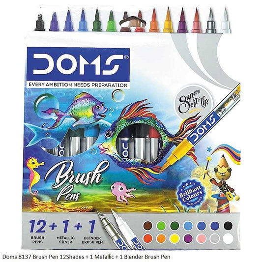 Doms super oft tip brush pen