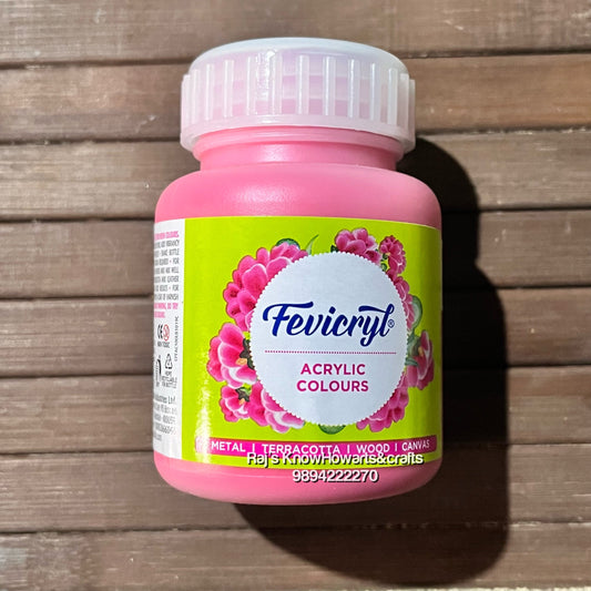 Fevicryl acrylic colour pink