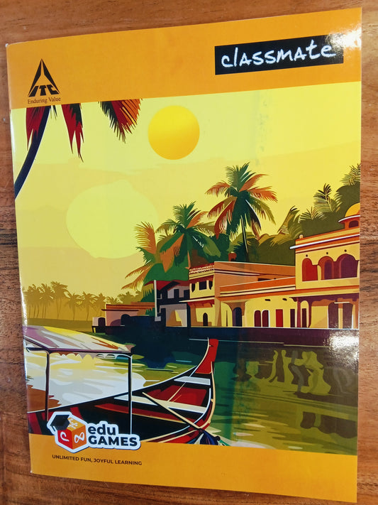 CLASSMATE NOTE BOOK 120Pages 35/-