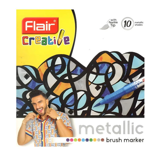 Flair Creative Metallic Brush Marker