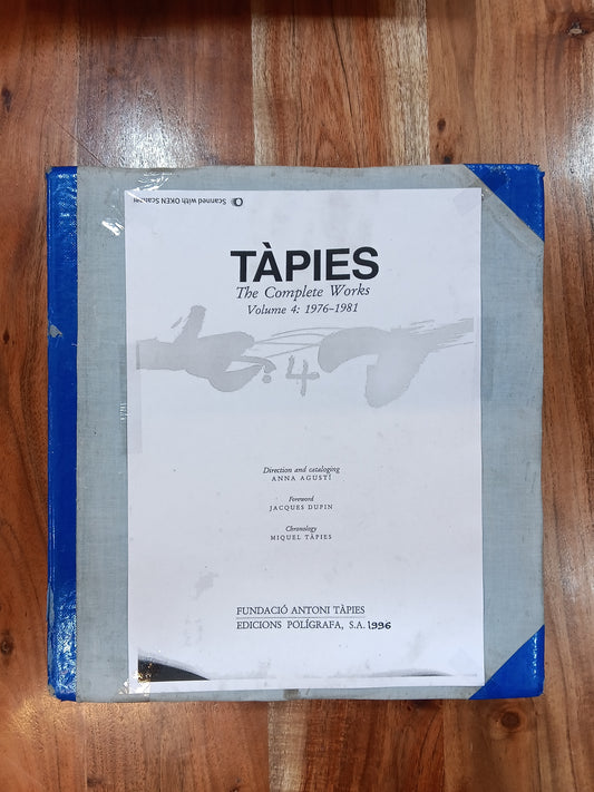 Tàpies. The complete Works 1976 -1981.  Volume 4.