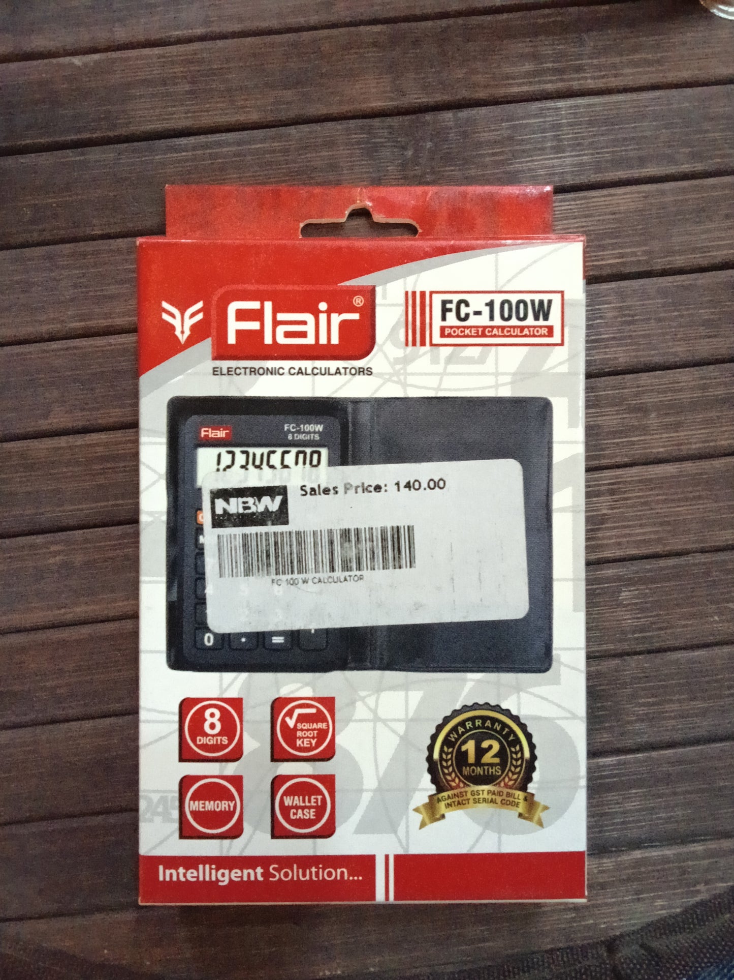 Flair Electronic calculators(FC-100w)