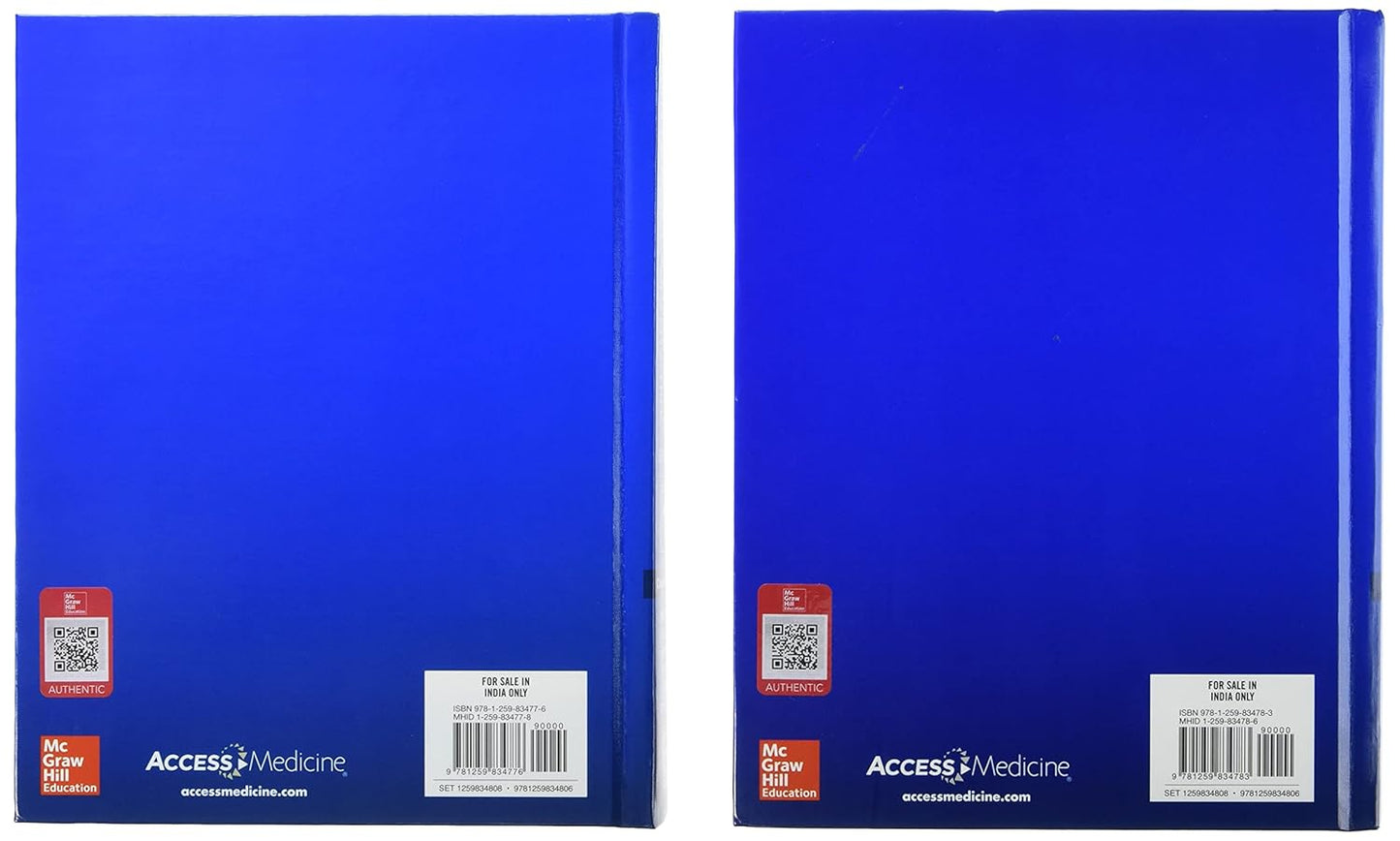 HARRISON’S PRINCIPLES OF INTERNAL MEDICINE 2 VOLS SET: - Volume I & Volume II 20th Edition