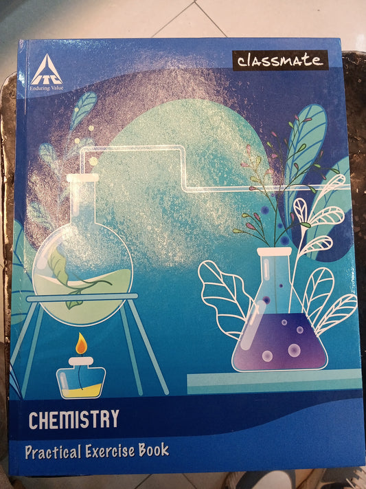 Classmate chemistry Exercise Book A4PSIZE 132pages