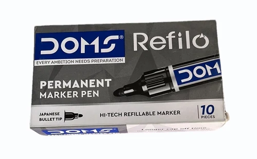 Doms permanent marker PEN (Blue)