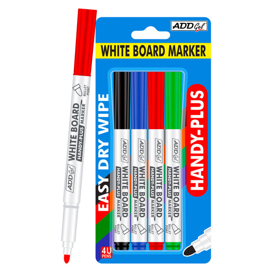 ADD gel white Board markar pen (black Blue Red Green)