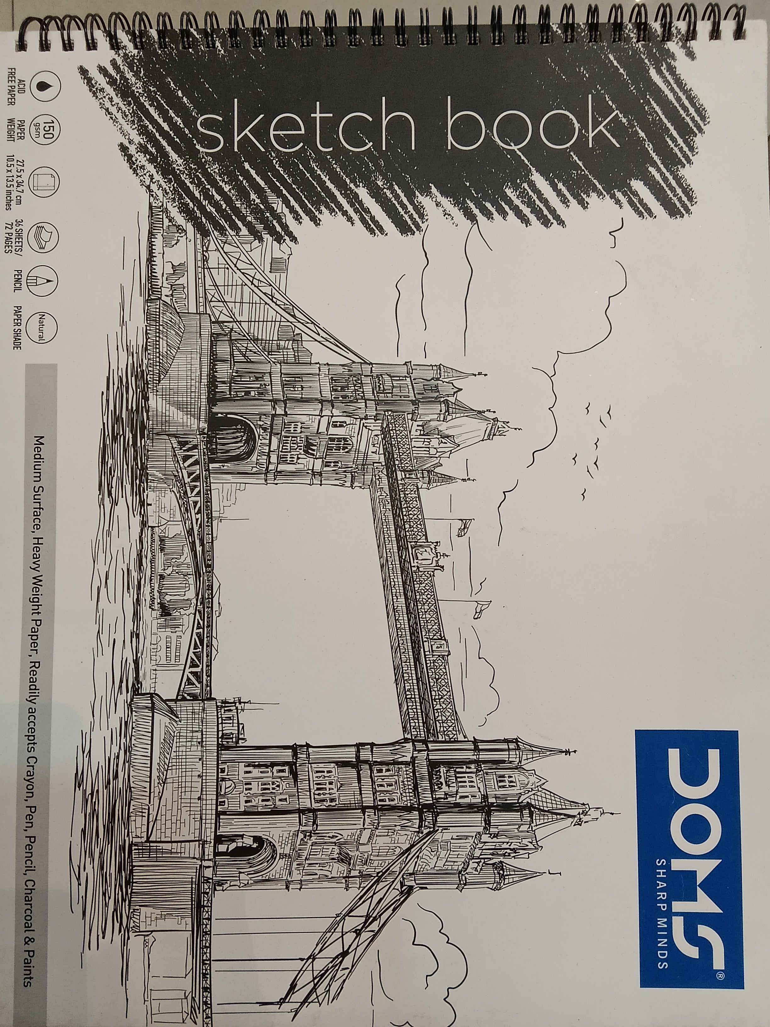 Doms sketch book – NEW BOOK WORLD