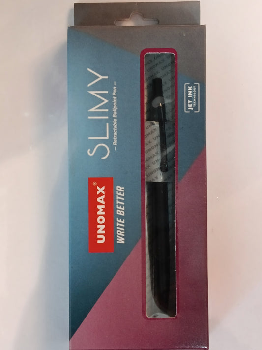 Unomax slimy retractable ballpoint pen